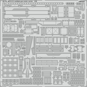 Eduard 36515 M16 US véhicule de transport de canons multiples TAMIYA 1/35