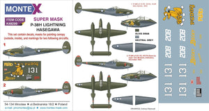 Montex K48299 P-38H 1/48