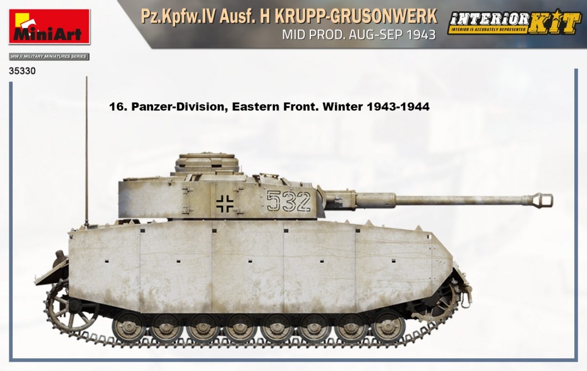 MiniArt 35330 Pz.Kpfw. IV Ausf. H Krupp-Grusonwerk 1/35 – zdjęcie 6