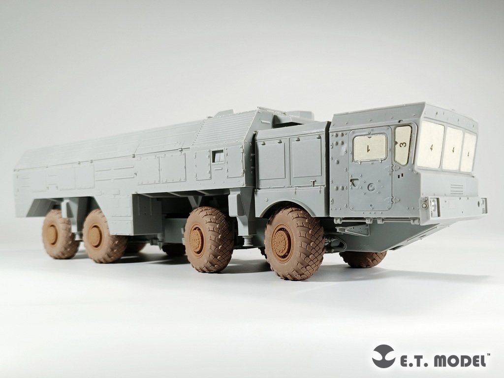 Roues affaissées pour le kit Trumpeter au 1/35 du système de missile balistique russe ET Model P35-125 « ISKANDER-M » – immagine 6
