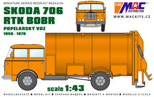 MAC RES43104 Skoda 706 RTK BOBR 1/43