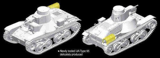 Dragon 7394 IJA Type 95 Ha-G 333, Char léger (1/72) – image 2