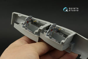Intérieur imprimé en 3D et coloré sur papier décalcomanie Quinta Studio QD32130 TF-104G (Italeri) 1/32  – image 13