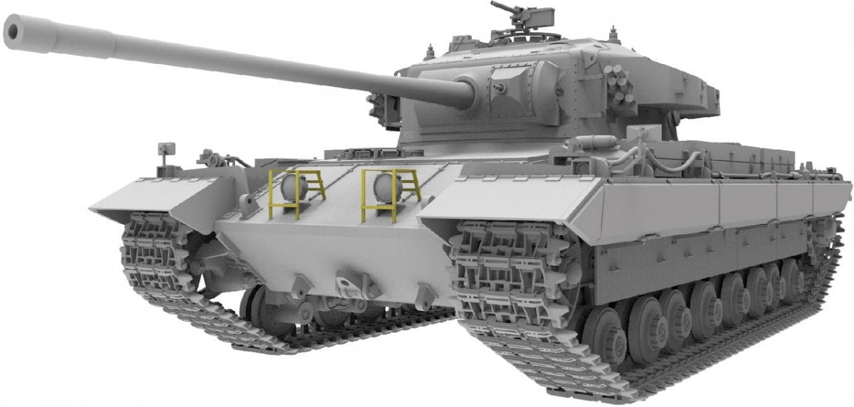 Maquette amusante de char lourd britannique FV221 Caernarvon (réf. 35A042) au 1/35 – immagine 4