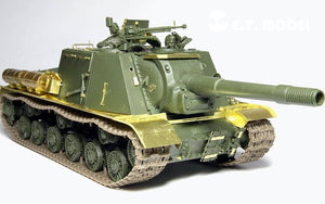Maquette ET E35-028 JSU-152 soviétique de base de la Seconde Guerre mondiale (pour TAMIYA 35303) (1/35) – Bild 2
