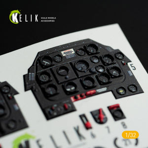 KELIK K32015 P-51D MUSTANG - DÉCALCOMANIES 3D INTÉRIEURES POUR MAQUETTE TAMIYA 1/32 – image 5