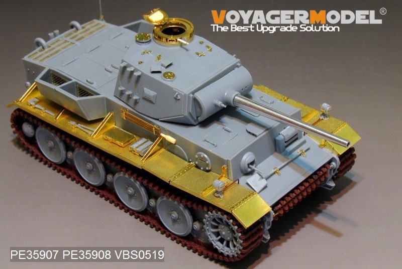 Maquette Voyager PE35908, char allemand Pz.Kpfw.VI Ausf.B (VK36.01) de la Seconde Guerre mondiale, modèle de base pour REVOSYS au 1/35 – image 2
