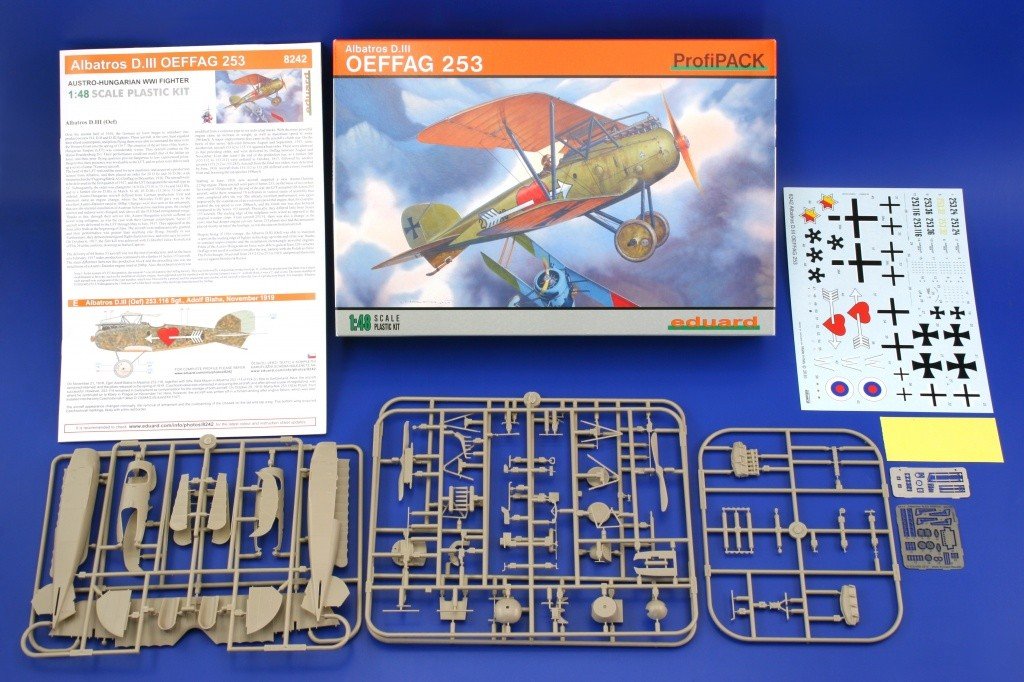 Eduard 8242 Albatros D. III OEFFAG 253 1/48 – immagine 2
