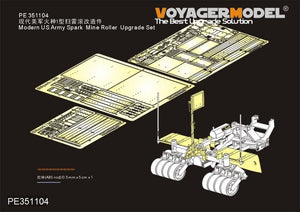Kit de mise à niveau Voyager Model PE351104 pour rouleau de déminage moderne de l&amp;#39;armée américaine, compatible avec PANDA HOBBY au 1/35