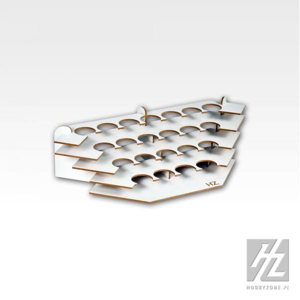 Support d&amp;#39;angle pour peinture de maquettes Hobby Zone HZ-s1nb 36 mm