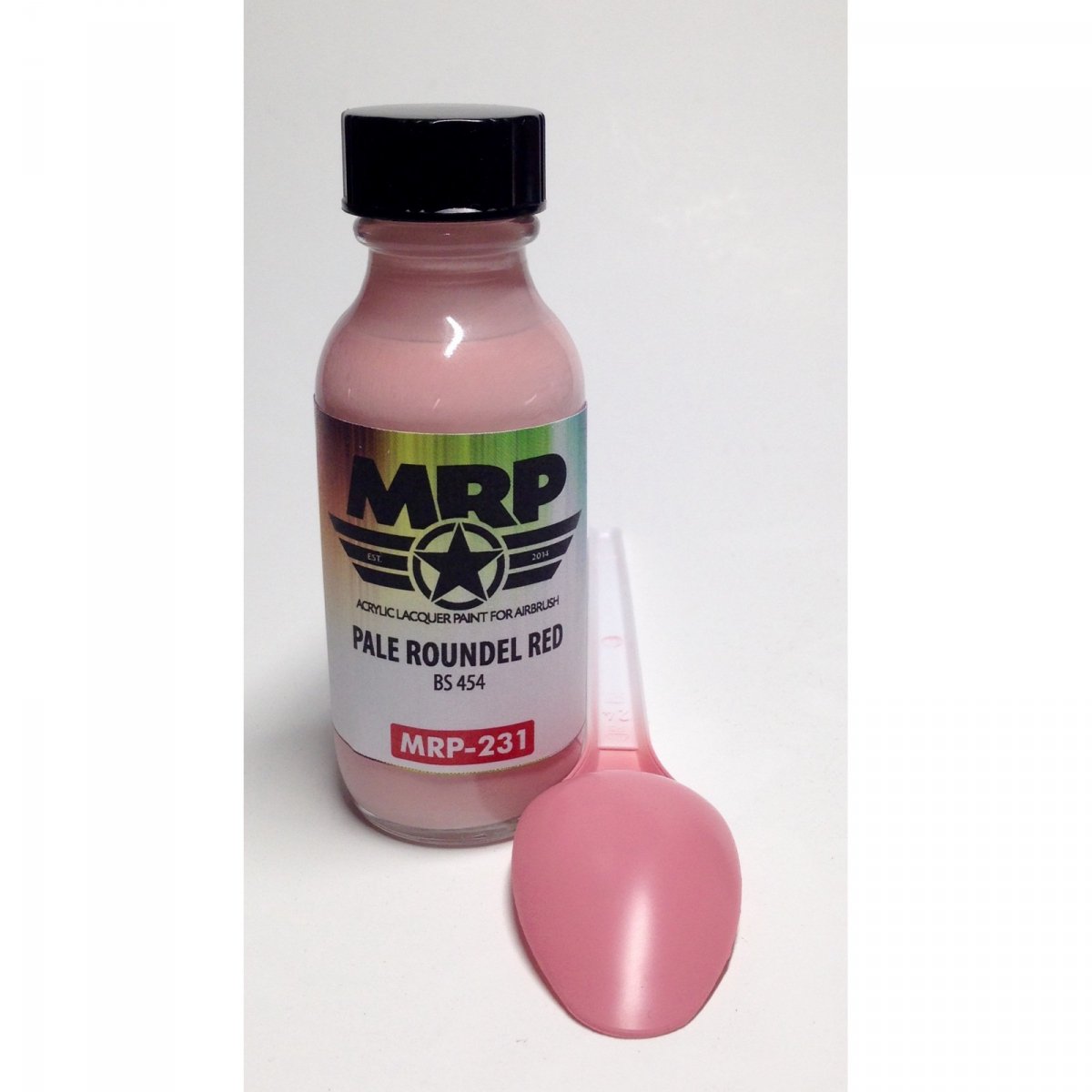 Peinture MR. Paint MRP-231 ROUGE PÂLE RONDEL BS 454 30 ml  – image 2