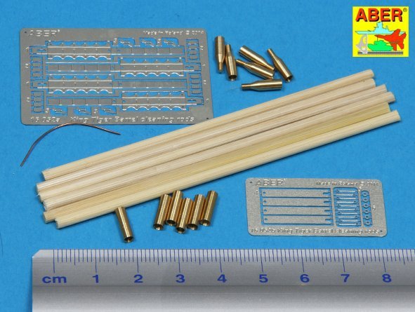Tiges de nettoyage de canon Aber 16052 avec supports pour Tiger II (1/16) – immagine 2