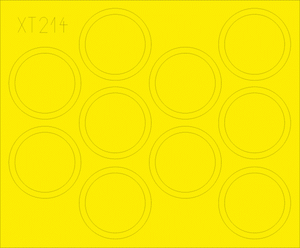 Roues Eduard XT214 T-34/85 1/35 ACADEMY