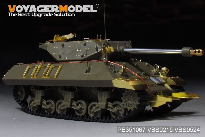 Maquette Voyager PE351067 Chasseur de chars américain M10 IIC Achilles (version de base) pour AFV CLUB, échelle 1/35  – immagine 5