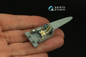Intérieur imprimé en 3D et coloré sur papier décalcomanie Quinta Studio QD48315 Fw 190A-5/6 (Eduard) 1/48 – imagen 5