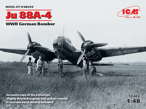 ICM 48233 Ju 88A-4 Bombardier allemand de la Seconde Guerre mondiale