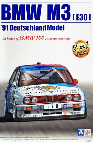Beemax 24007 BMW M3 E30 1991 DTM ZOLDER GAGNANT 1/24