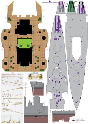 Pontos 23009F1 HMS HOOD 1941 Kit de détails 1/200 – image 20