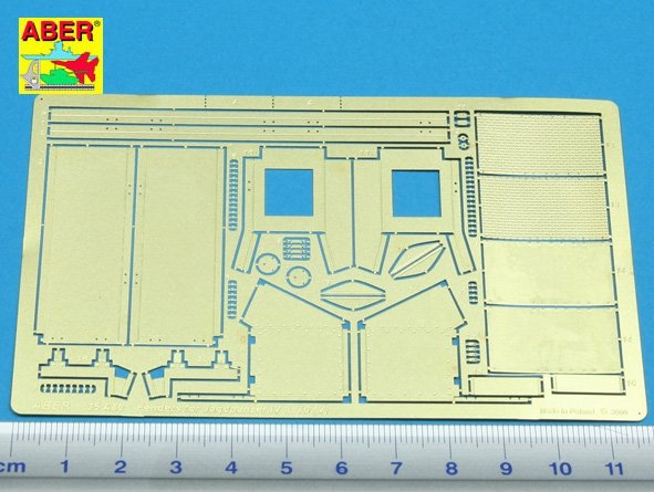 Aber 35A080 Garde-boue pour Jagdpanzer IV L/70(V) (1/35) – image 2