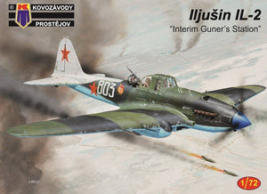 Kovozavody Prostejov KPM0136 Iljusin IL-2 &amp;quot;Station d&amp;#39;artillerie provisoire&amp;quot; 1/72