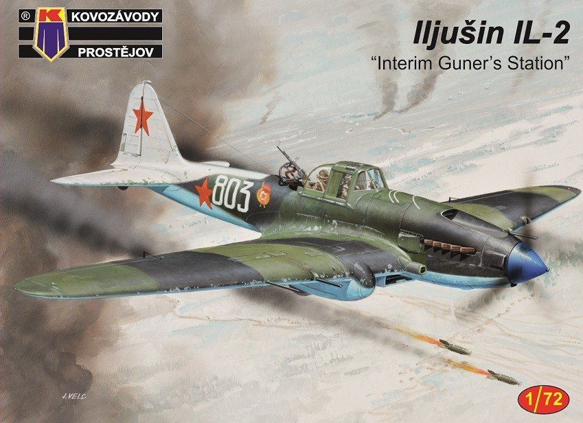 Kovozavody Prostejov KPM0136 Iljusin IL-2 &amp;quot;Station d&amp;#39;artillerie provisoire&amp;quot; 1/72