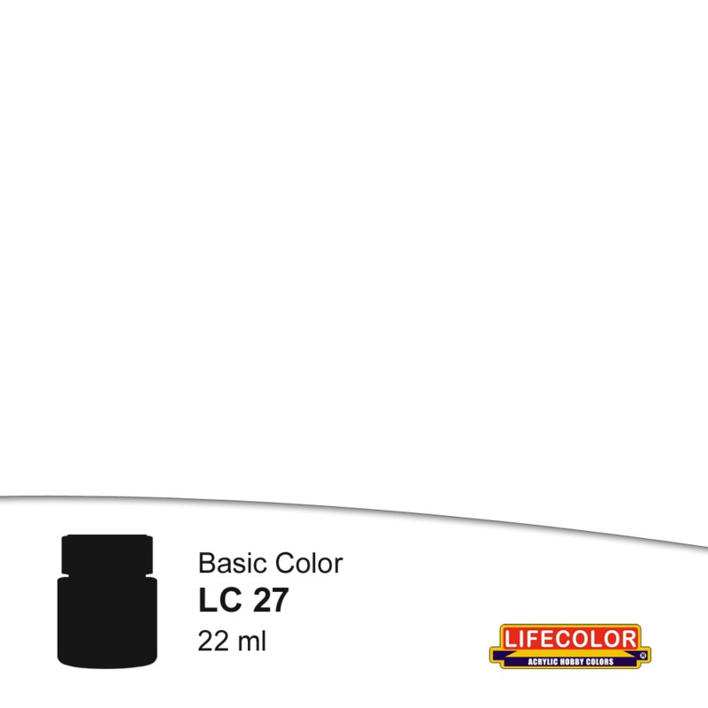 Vernis transparent mat Lifecolor LC27 22 ml