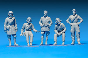 MiniArt 35500 Équipage de char italien. Têtes en résine 1/35 – image 2