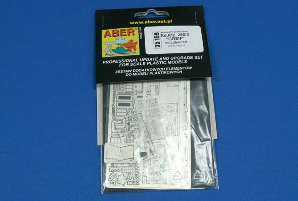 Aber 35159 SD.Kfz 250/3 GREIF partie 1 ensemble de base (DRA) (1/35) – immagine 3