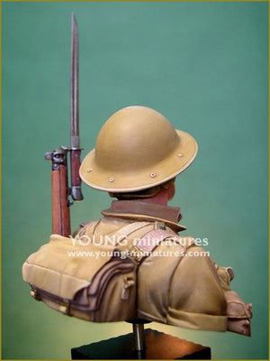 Young Miniatures YM1859 Soldat britannique Bataille d&amp;#39;El Alamein 1942 1/10  – immagine 4