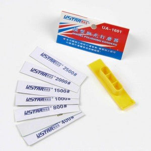 Outil de polissage U-Star UA-91601 8 en 1 (papier de verre)