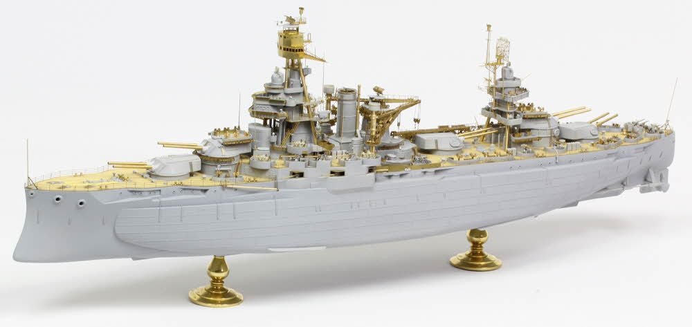 Pontos 35024FN USS BB-35 Texas 1945 Kit de détails (Pont couleur teck) 1/350 – image 3