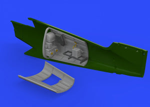 Compartiment radio Eduard 648404 Bf 109G-6 TAMIYA 1/48