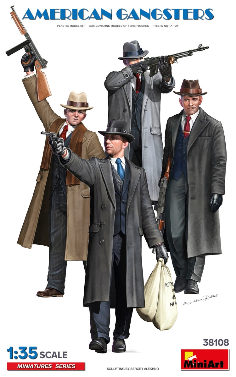 MiniArt 38108 Les gangsters américains 1/35