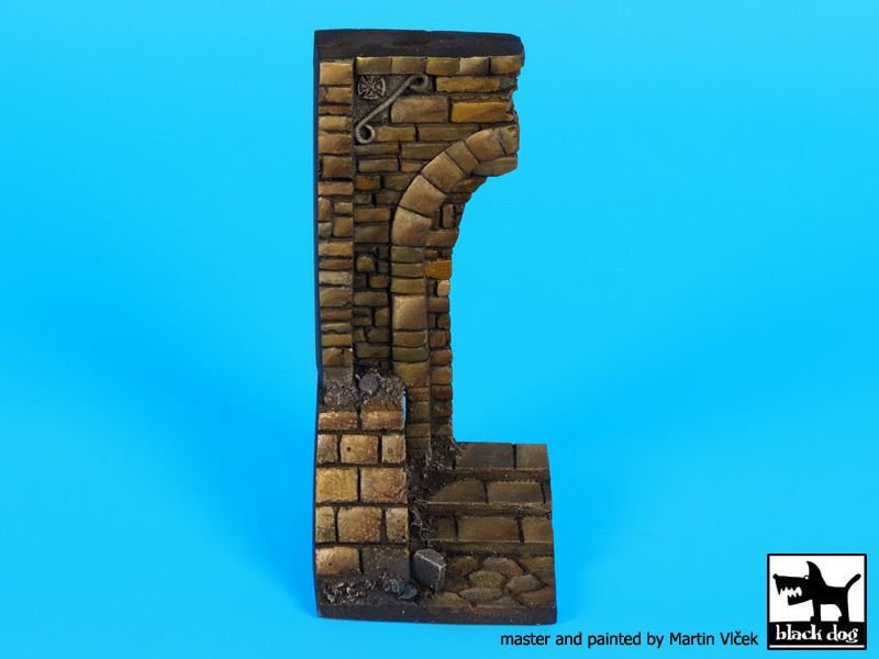Black Dog D35072 Entrée en ruine avec escalier, socle 1/35 – Bild 5