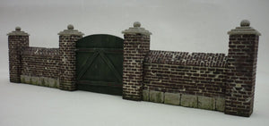 RT-Diorama 35244 Mur d&amp;#39;enceinte du parc avec portail 1/35 – immagine 7
