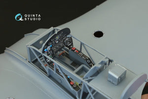 Intérieur du Yak-3 de Quinta Studio QD32007, imprimé en 3D et coloré sur papier décalcomanie (pour kit Special Hobby) à l&amp;#39;échelle 1/32 – image 8