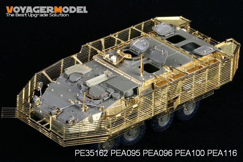 Maquette Voyager PEA100 de blindage à lames pour Stryker M1126 (pour AFV 35126) 1/35 – immagine 3