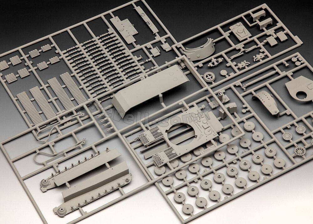Revell 63262 PzKpfw VI Ausf. H Tigre - maquette 1/72  – immagine 7