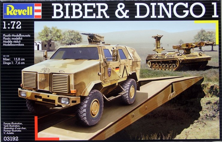 Revell 03192 BIBER &amp;amp; DINGO 1 (1/72)