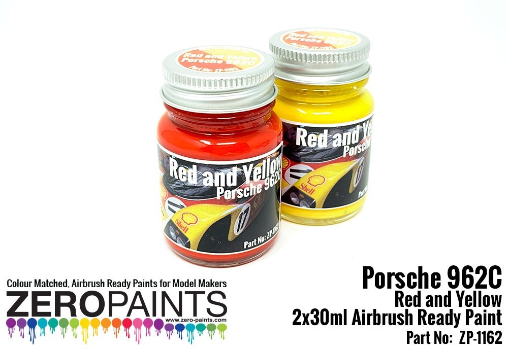 Kit de peinture Zero Paints ZP-1162 Porsche 962C (2 x 30 ml) – immagine 2