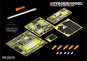 Voyager modèle PE35570 WWII allemand FlakPanzer IV Ostwind pour DROGON 6550 1/35