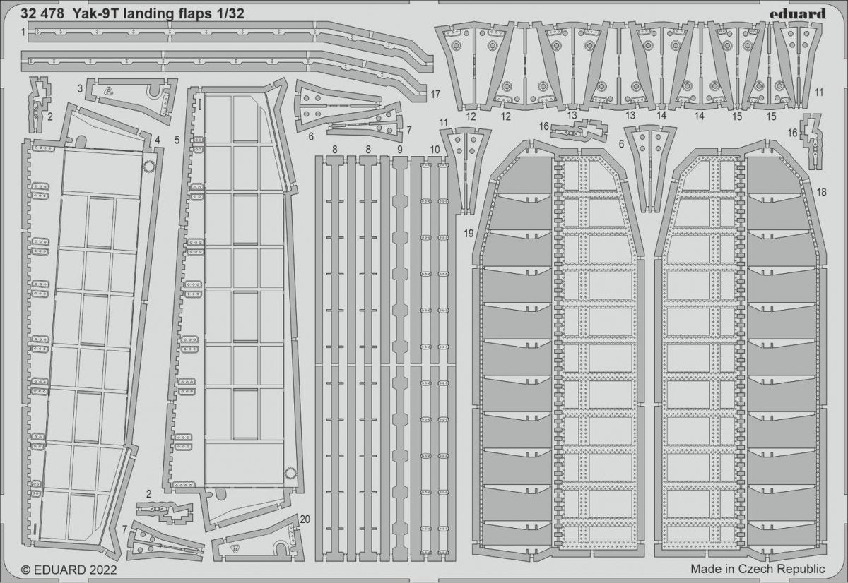 Eduard BIG33144 Yak-9T ICM 1/32  – immagine 2