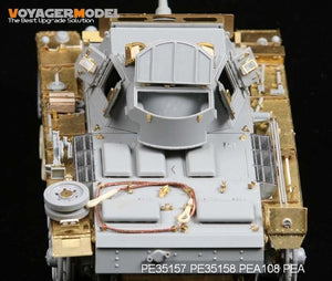 Maquette Voyager PE35157 Pz.KPfw. III Ausf J de la Seconde Guerre mondiale (pour DRAGON 6394) 1/35 – image 3