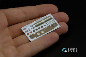 Intérieur imprimé en 3D et coloré sur papier décalcomanie Quinta Studio QD35088 M3A1 Scout (Zvezda) 1/35 – Bild 9