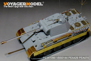 Maquette Voyager PE351090 Panther A allemand de la Seconde Guerre mondiale, version intermédiaire de base, pour Dragon au 1/35 – Bild 5