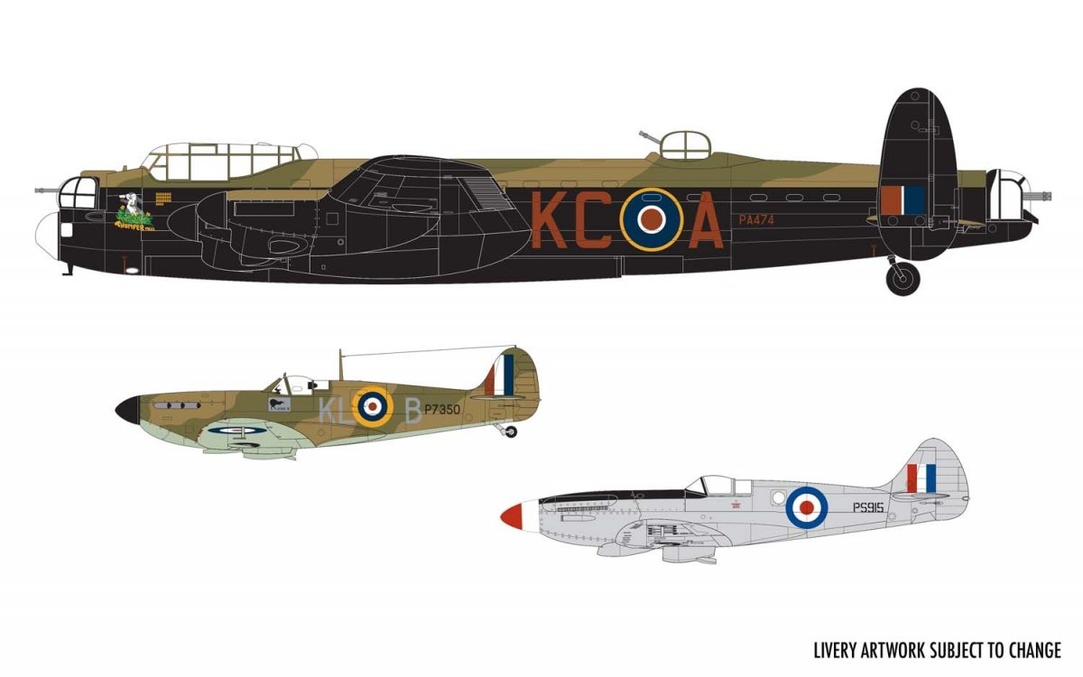 Coffret cadeau Airfix 50182 Battle of Britain Memorial Flight, échelle 1/72 – image 2