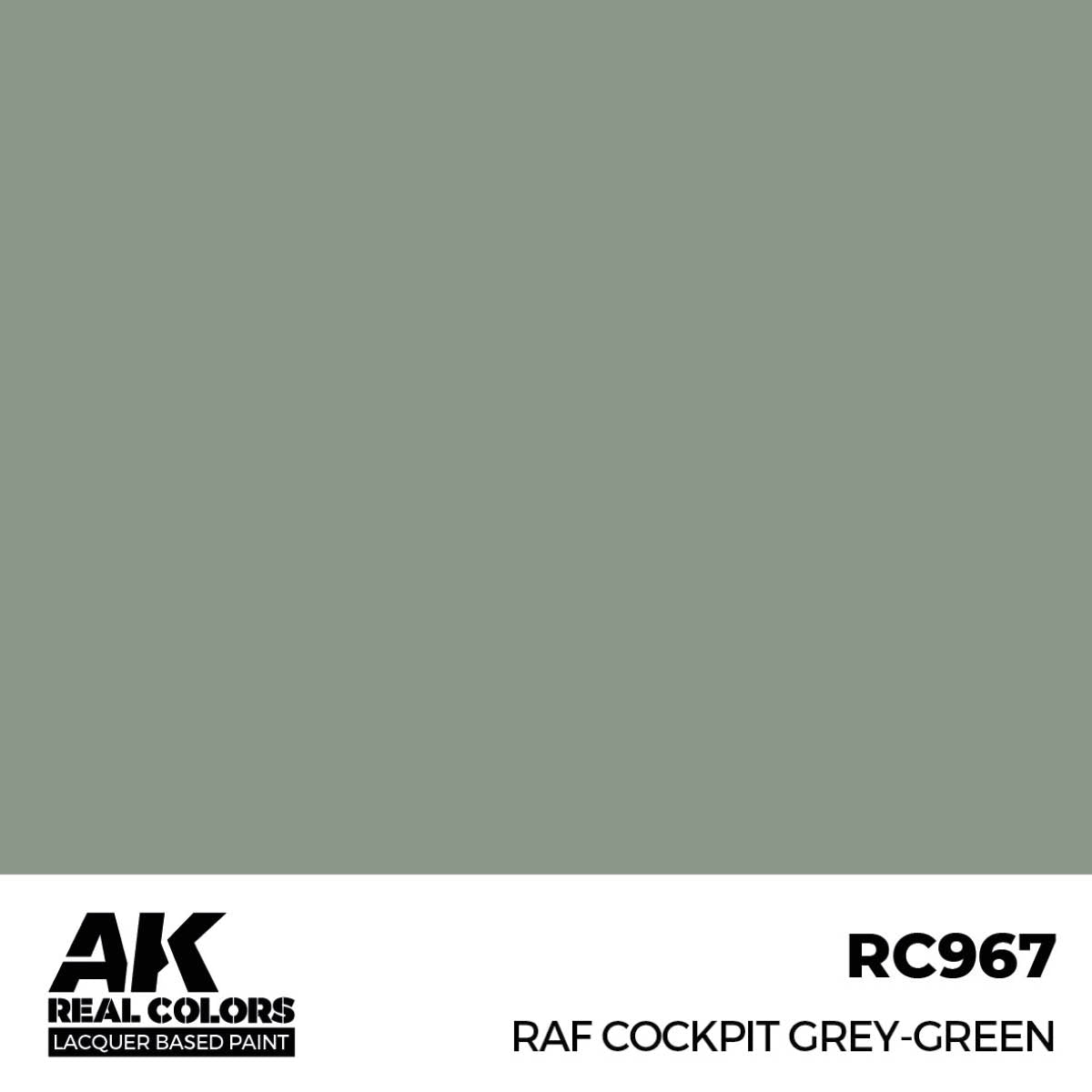 AK Interactive RC967 RAF Cockpit Gris-Vert 17 ml