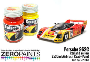 Kit de peinture Zero Paints ZP-1162 Porsche 962C (2 x 30 ml)