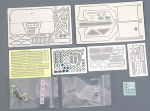 Kit de photodécoupe Hobby Design HD02-0411 pour Lotus Europa Special Tamiya 1/24 – immagine 2