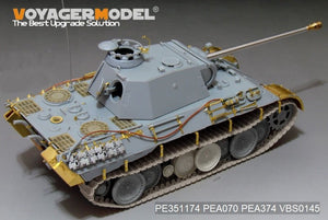 Maquette Voyager PE351174 Panther A allemand de la Seconde Guerre mondiale, version de base (pour MENG TS-046), échelle 1/35 – image 10